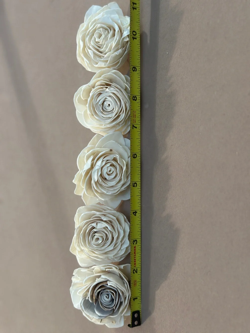 Wood Sola Flowers - bag of 25 for weddings crafts SECONDS IMPERFECT READ DESCRIP